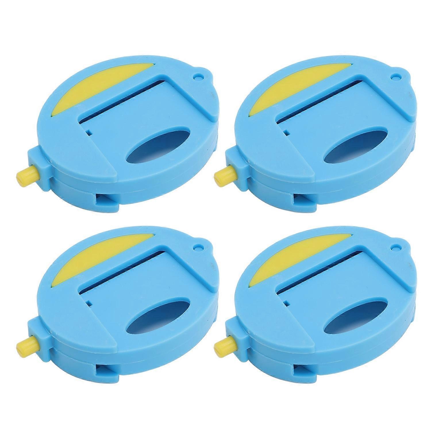 4 Pcs Sealing Clips for Bags Space Saving Safe Portable Multifunctional Snack Sealing Clips for Kitc