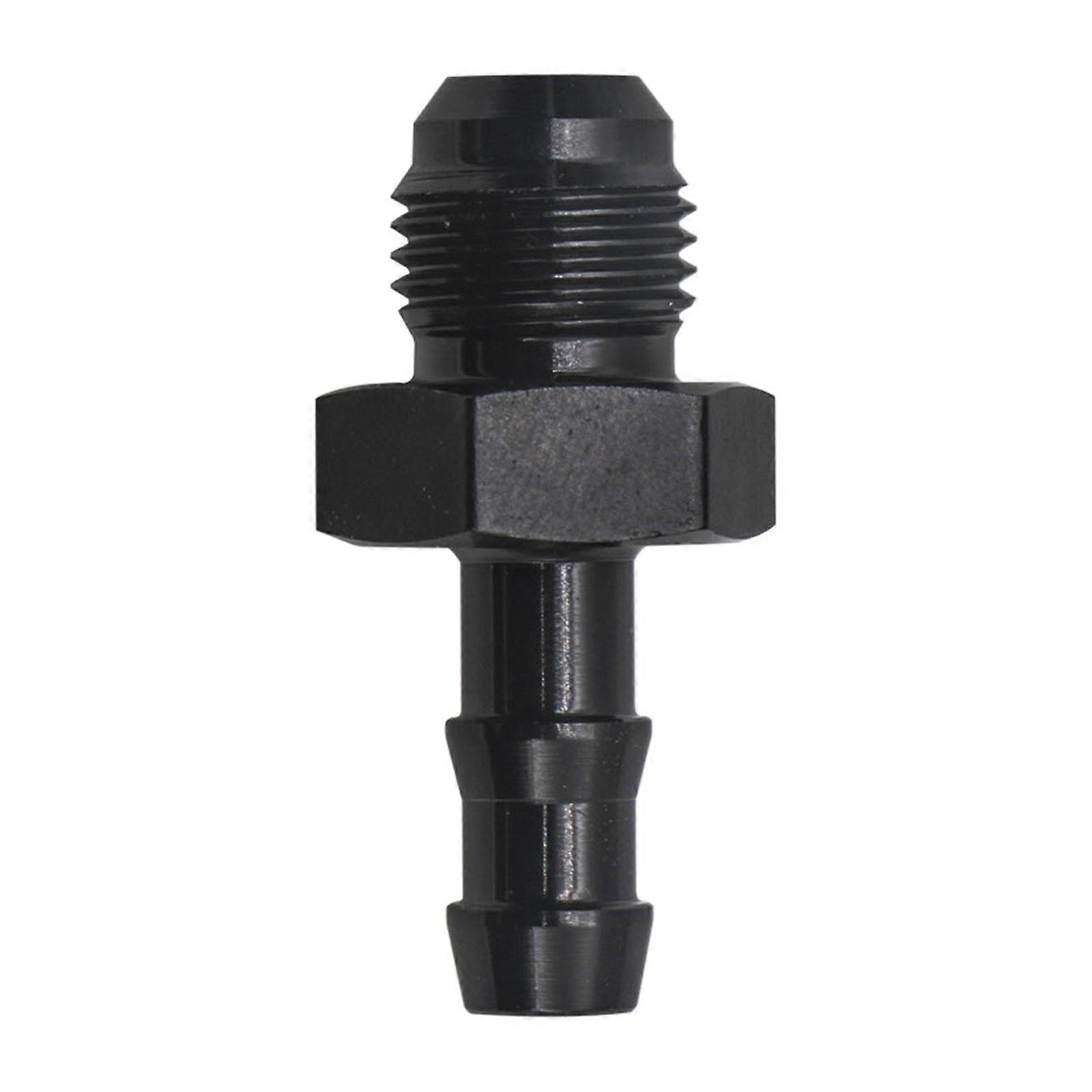 Car 6AN Male to Hose Barb Adapter Push on Barbed Connector Modification Replace