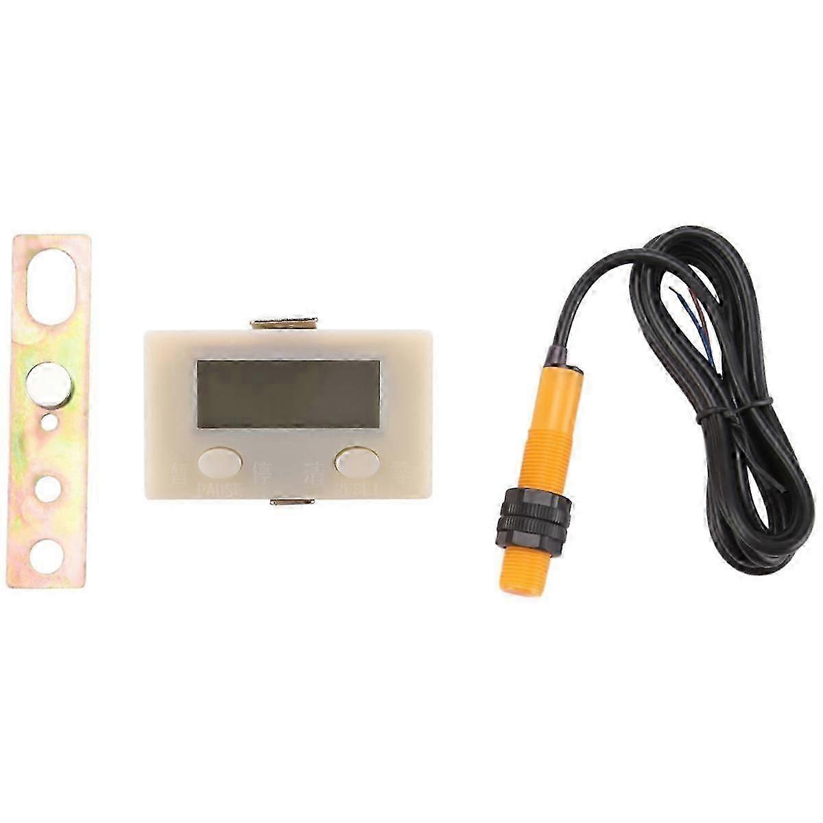 0-99999 LCD Digital Display Electronic Counter Punch Magnetic Induction Proximity Switch Reciprocating Rotary Counter DS
