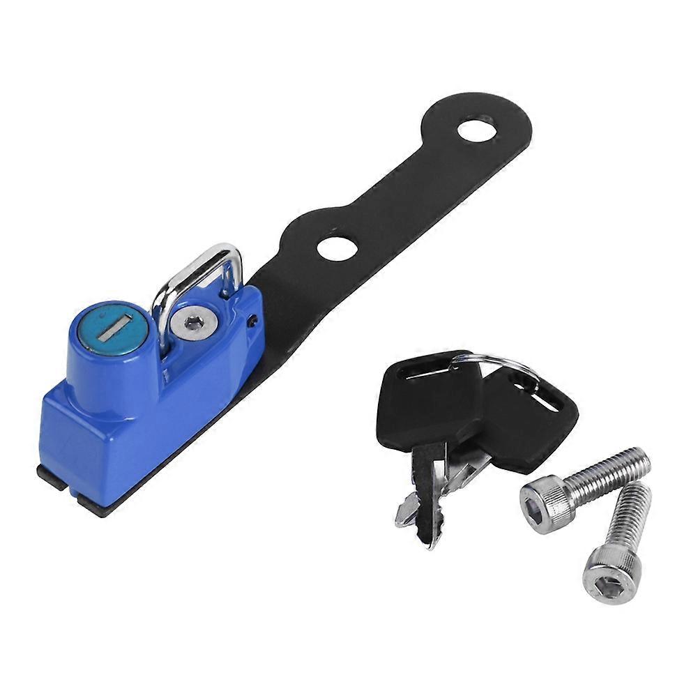 Motorcycle Modification Aluminum Alloy Helmet Lock Hook Hook Fit for YAMAHA MT-10/FZ-10 2016Blue