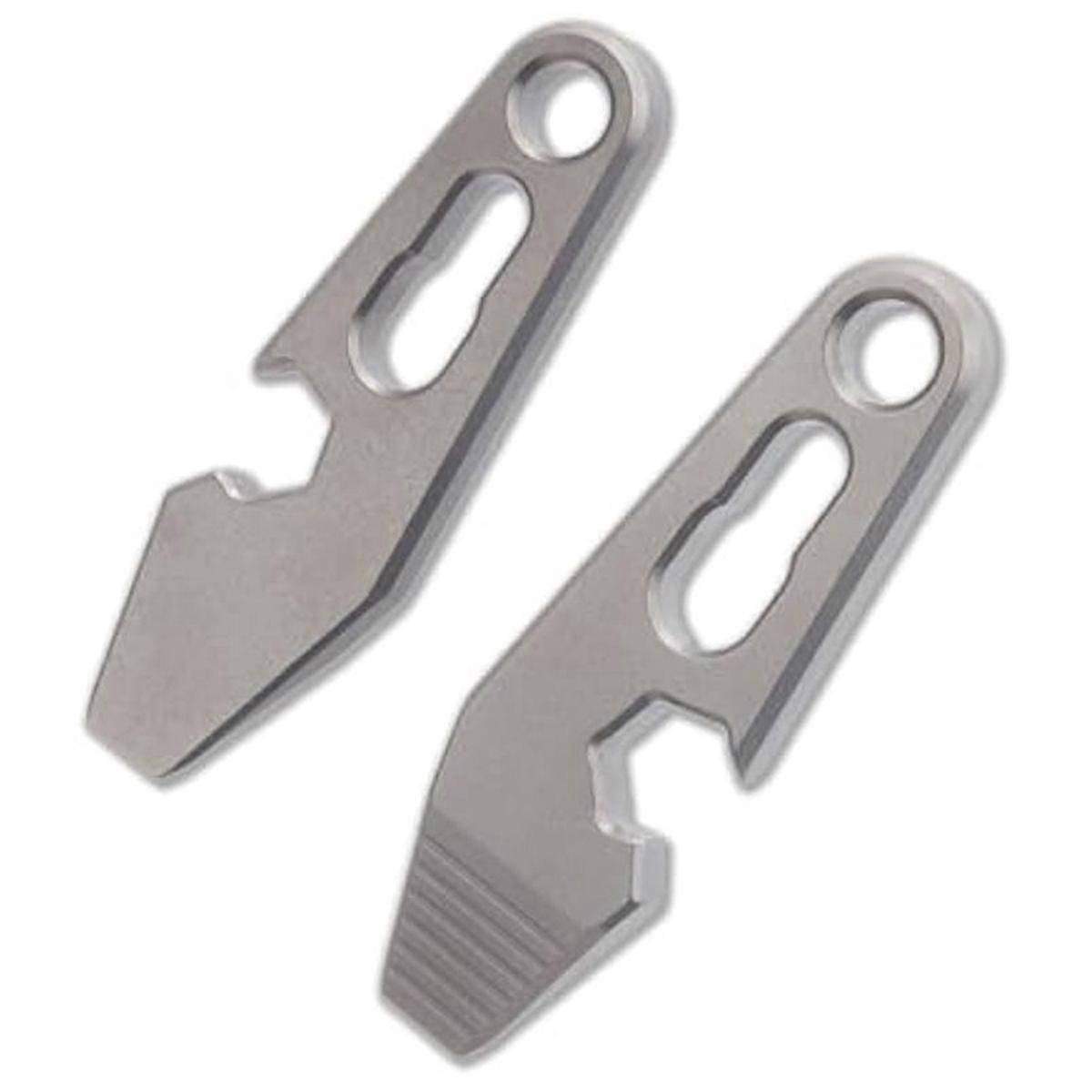 Mini Titanium Pry Bar Tool, Pocket Pry Bar, Small Prybar Keychain