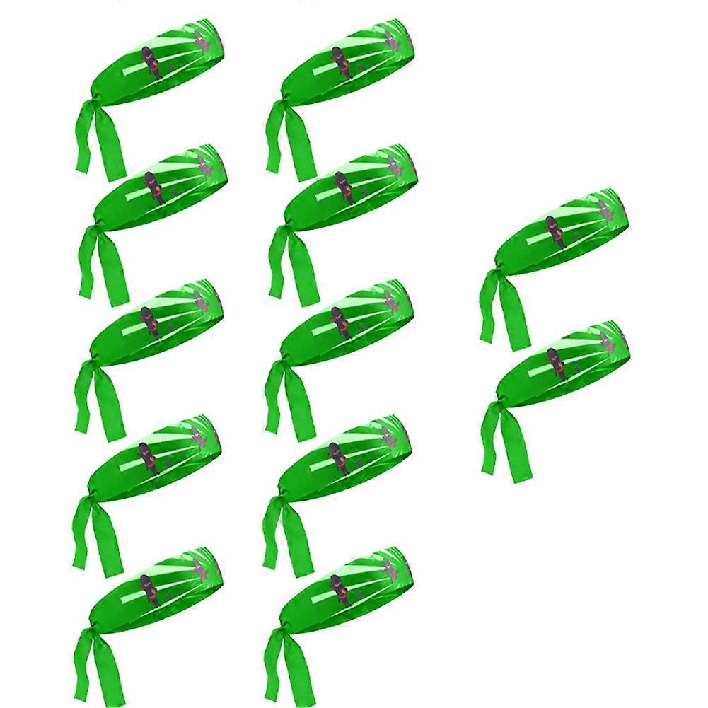 green Karate birthday party decorations