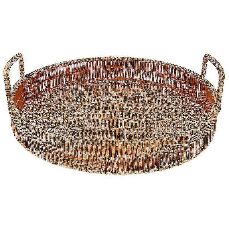 1pcs Imitation Rattan Weaving Basket