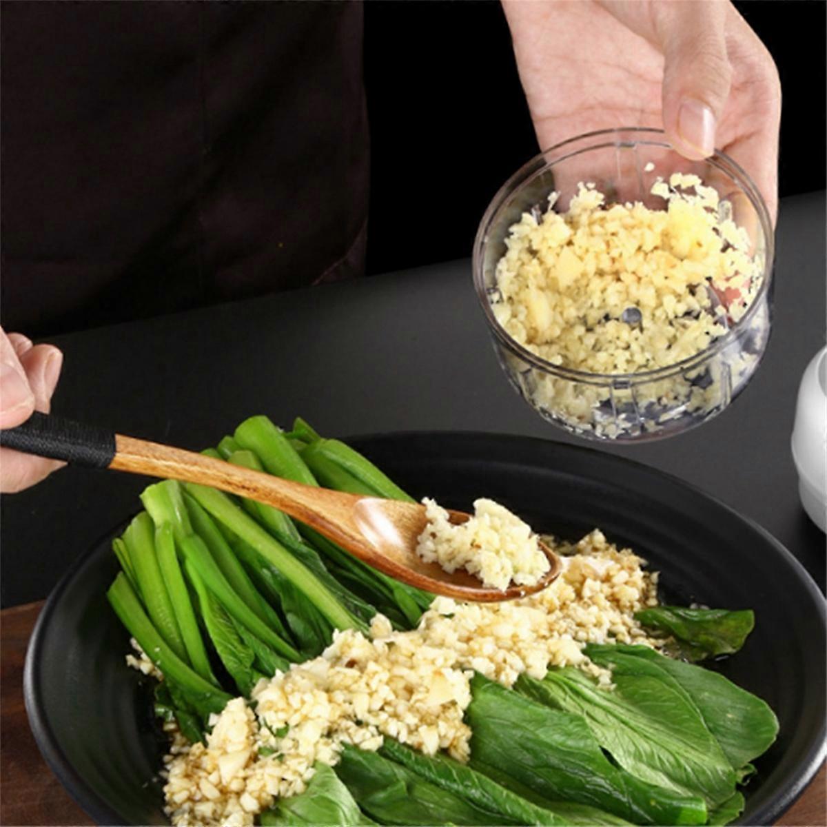 Electric Garlic Masher Mini Chopper Ginger Masher Machine Green