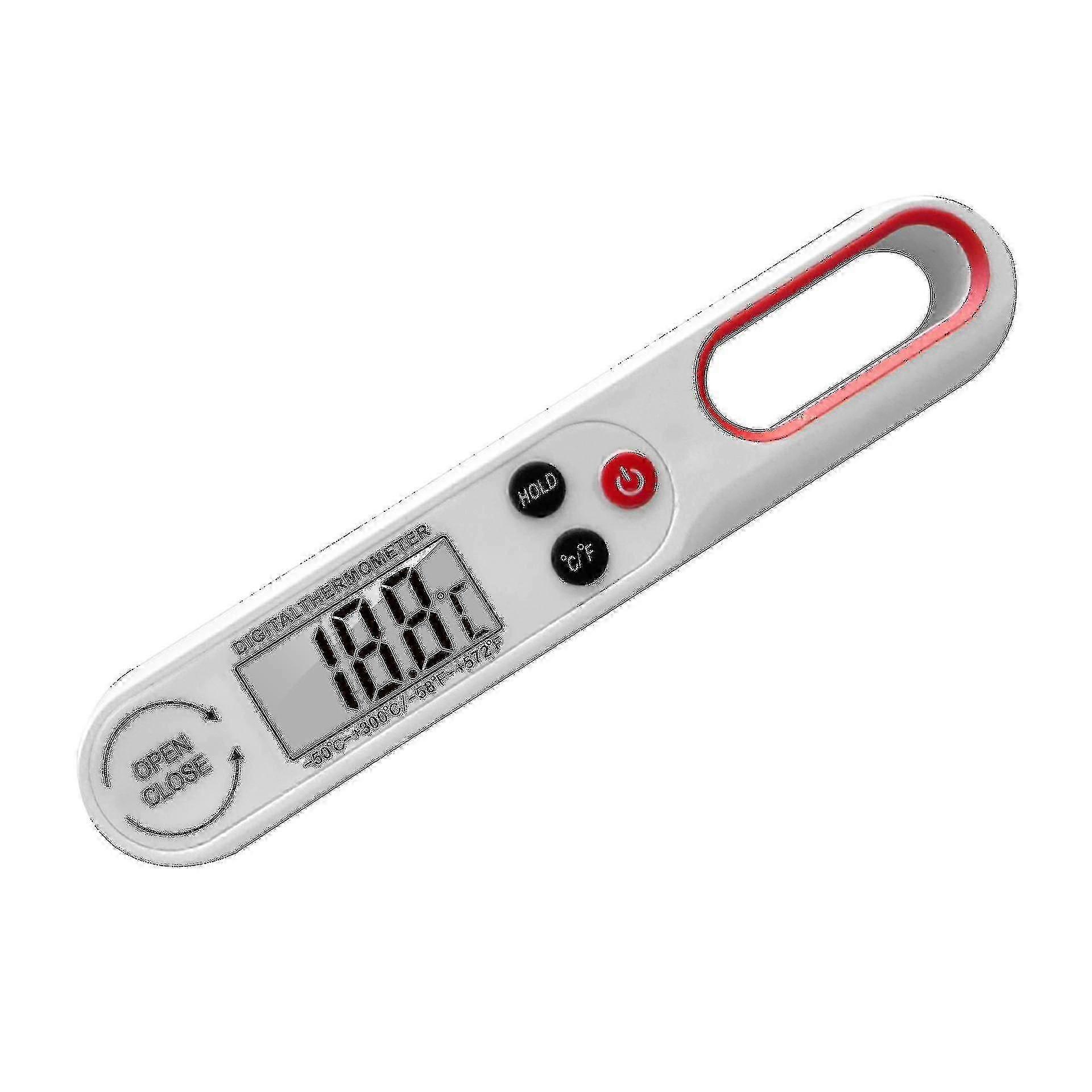 Digital Food Thermometer Foldable Instant Read Bbq Meat Thermometer