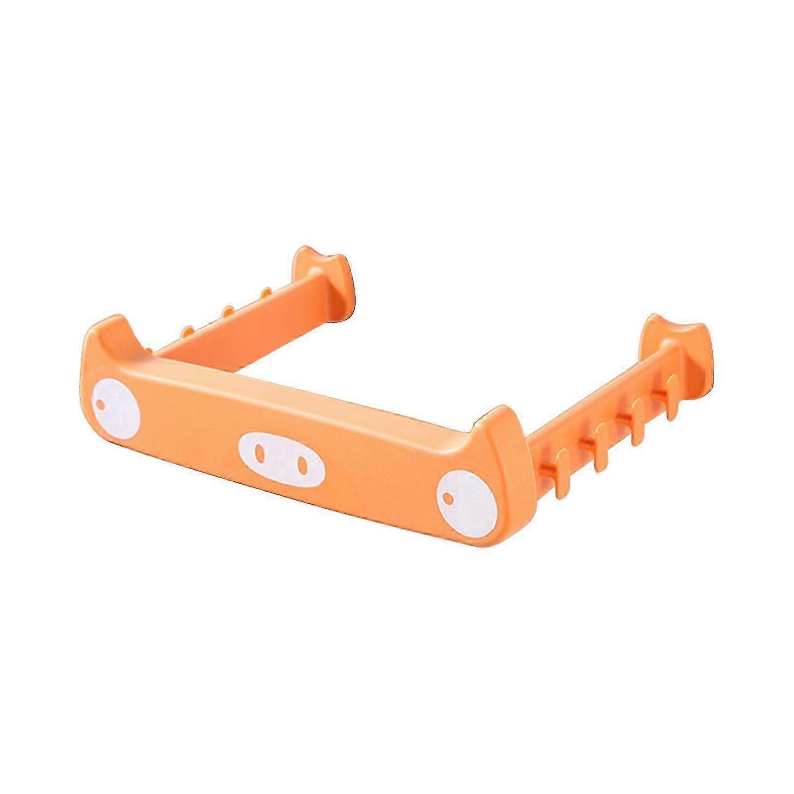 Sturdy and Durable PP Material Wall-Mounted Utensil Holder Featuring a Fun Cartoon Pig Design and Space-Saving Features