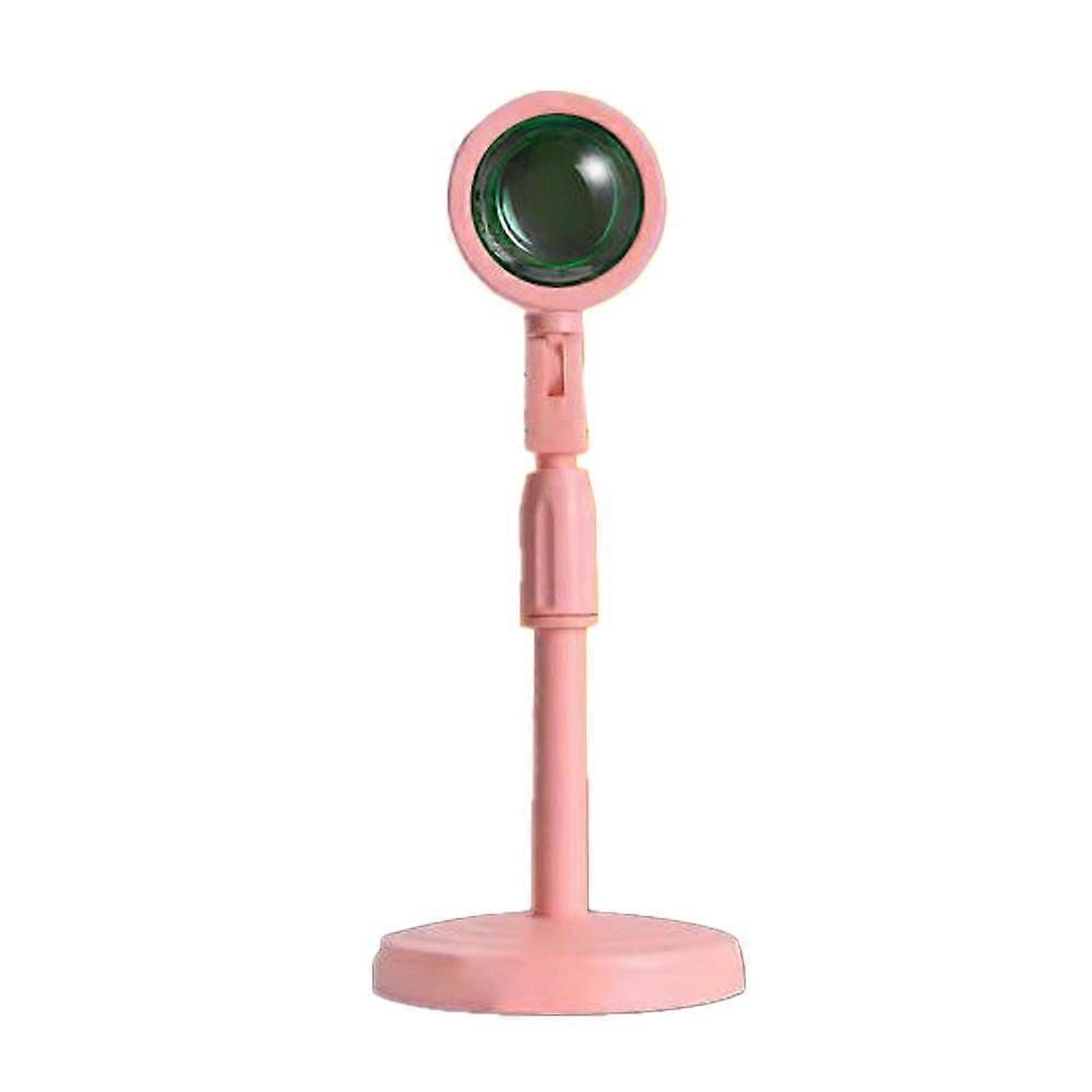 Romantic Ambient Light, 180 Degree Rotation Sunset Projection Lamp with Stable And Durable Aluminum Base, Multi-Function Decorative Led Light For