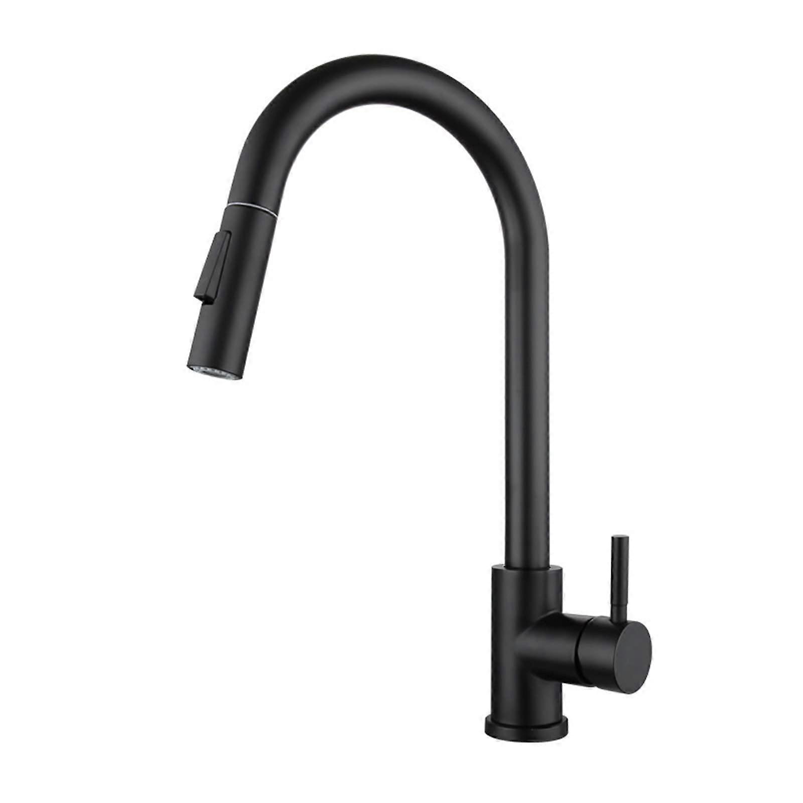 Touch on Kitchen Faucet with Pull Down Sprayer, Sensor Kitchen Sink Faucet in Two Water Outlet Modes, 304 Stainless Steel
