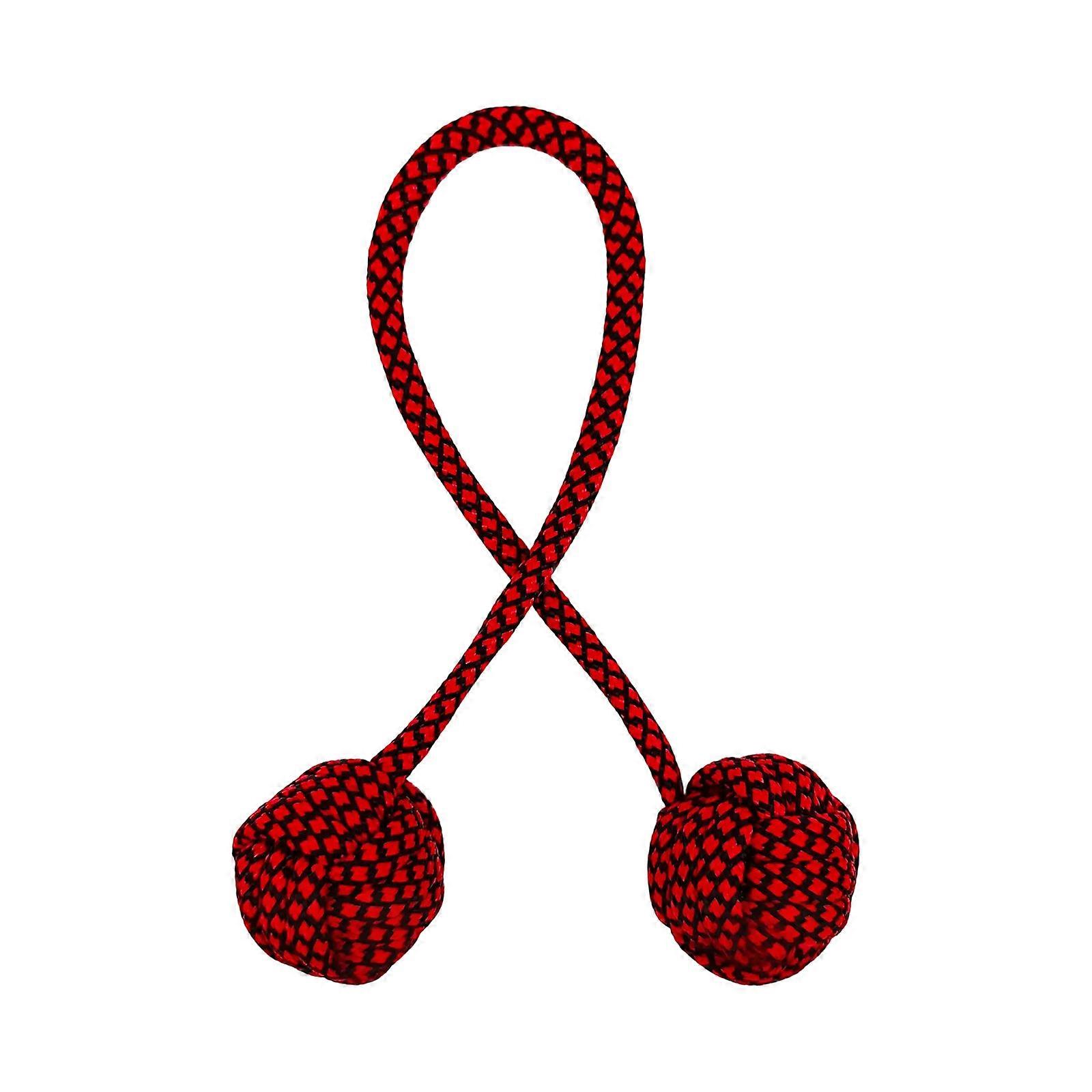 Durable Hand Exerciser Finger Beads Toy with Comfortable Grip for Students and Professionals Seeking Stress Relief  Red and black dots
