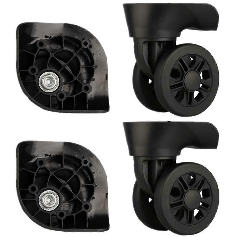 DL-W170 Mute Connected Spinner Wheels for Luggage Replacement 4 Pcs Set Silent Wear-Resistant Draw Bar Box DIY