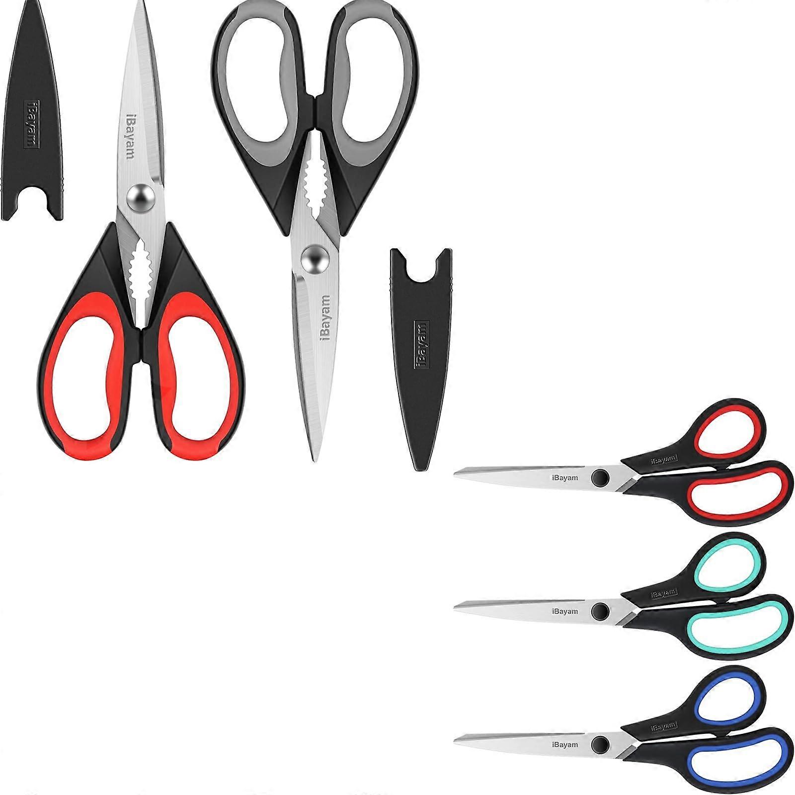Kitchen Scissors Heavy Duty, Stainless Steel Poultry Scissors, Multi-Function, High Quality Spring