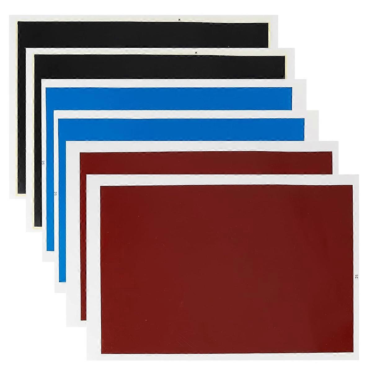 6 Pcs LaserDimming Paper, for Ceramics Glass Metal