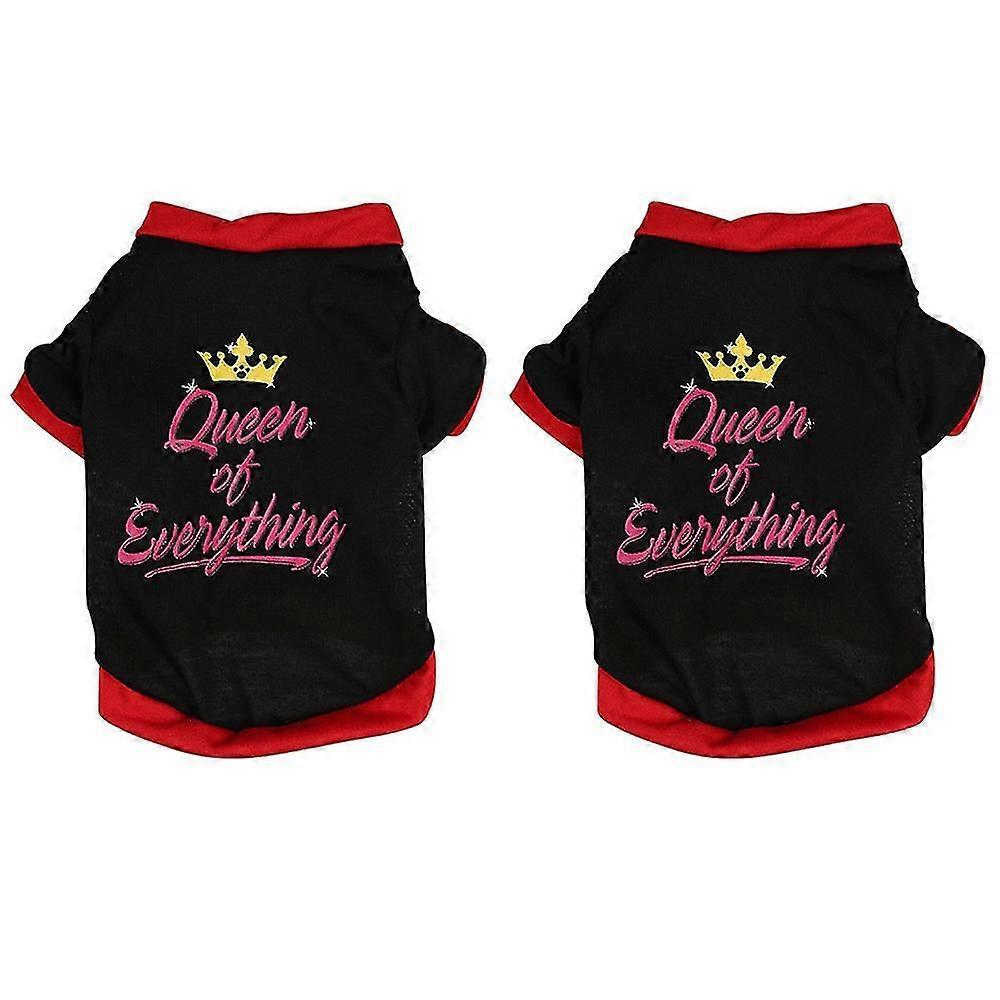 2pcs Pet Clothes Cat Dog Cotton Comfortable
