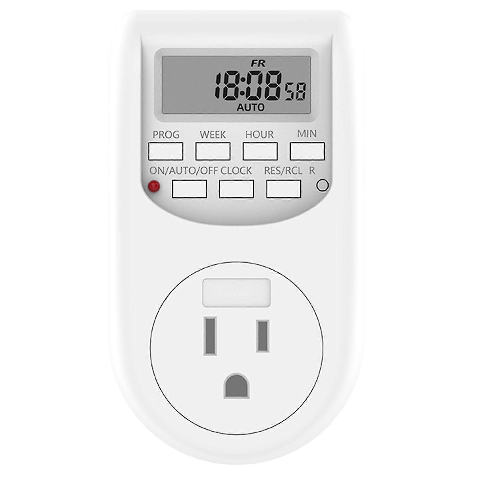 AC 125V Min Pump Timer Mechanical Time Switch Countdown Control Socket US Plug