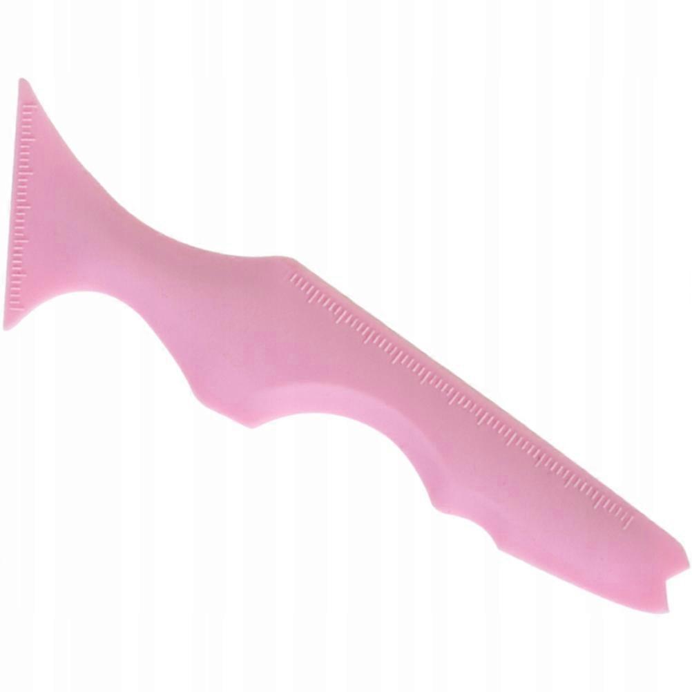Silicone Beauty Ruler Lip Liner Eye Applicator Guide Eyeliner Stencil Tool
