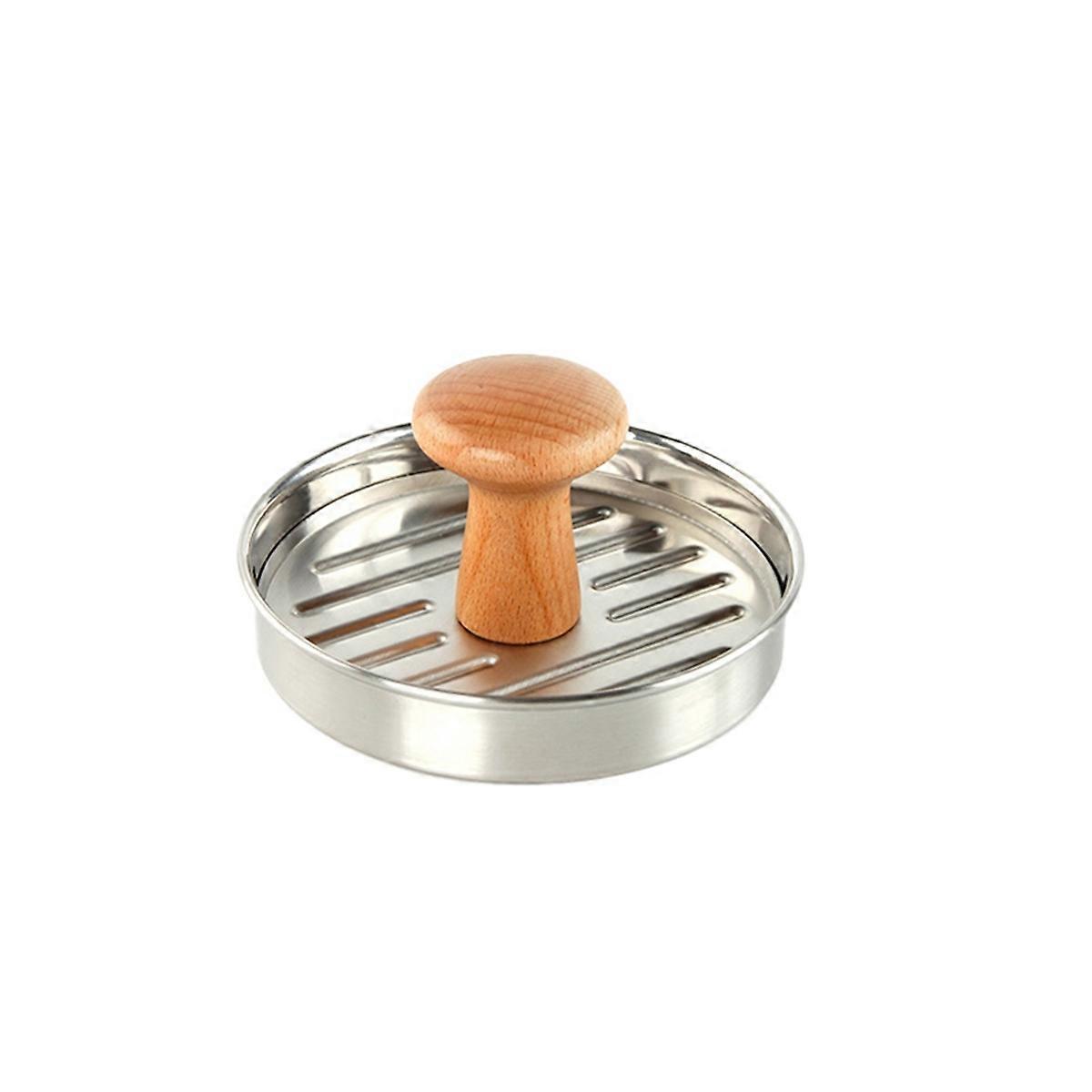 Burger 5 Inch Heavy Duty Hamburger Patty Maker with Handle