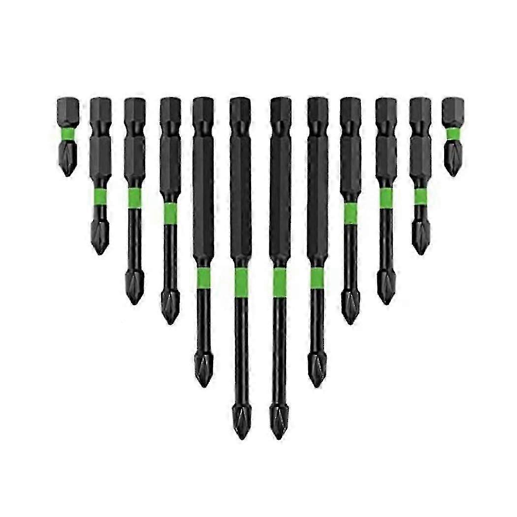 Screwdriver Bit Set, 12pcs S2 Driver Drilling Work Set, Strong Head Bits 2023new For Power Screwdri