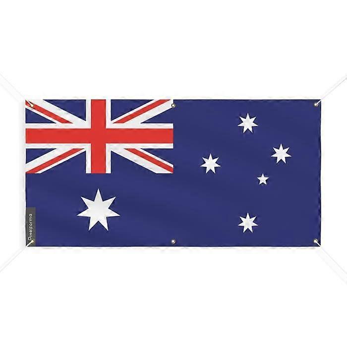 Heard Island and McDonald Islands Flag Banner 6 Grommets 140x280cm Polyester