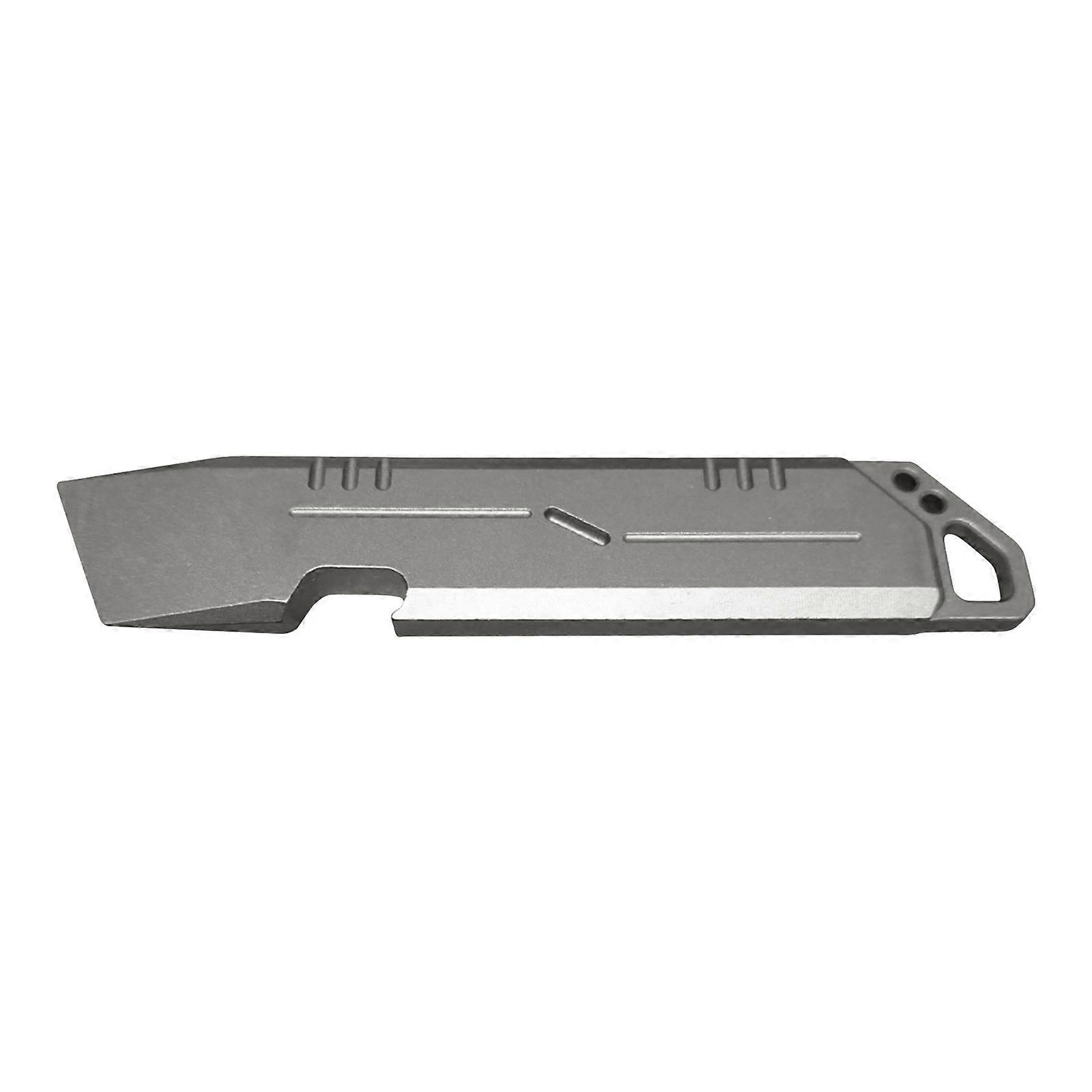 Titanium Pry Bar EDC Tool Multi-Functional Wrecking Bar Screwdriver Bottle Opener Multi-Purposes for Outdoor Home