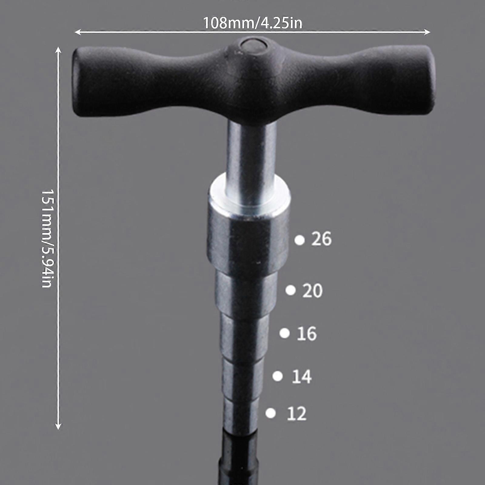 Non-slip Manual Tube Expanders for Home Decoration Kitchen Fixtures Operation in Narrow Space for T Shape Handle Durable