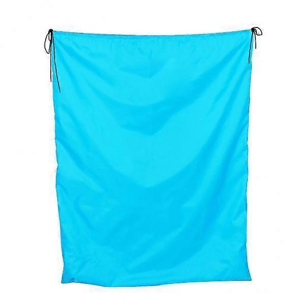 Pack Large Capacity Waterproof Drawstring Bags Storage Bag Blue