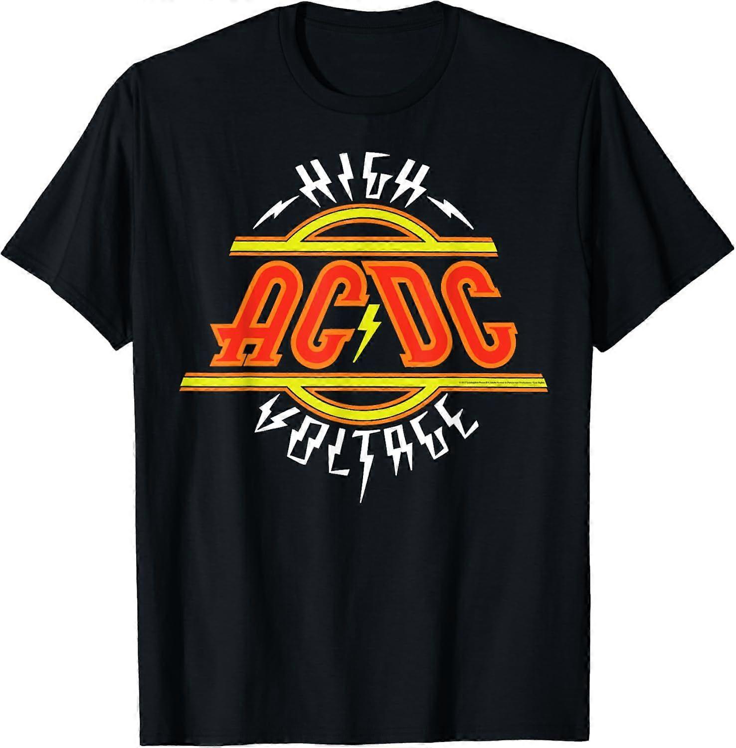 AC/DC - Tričko High Voltage Red Logo Classic