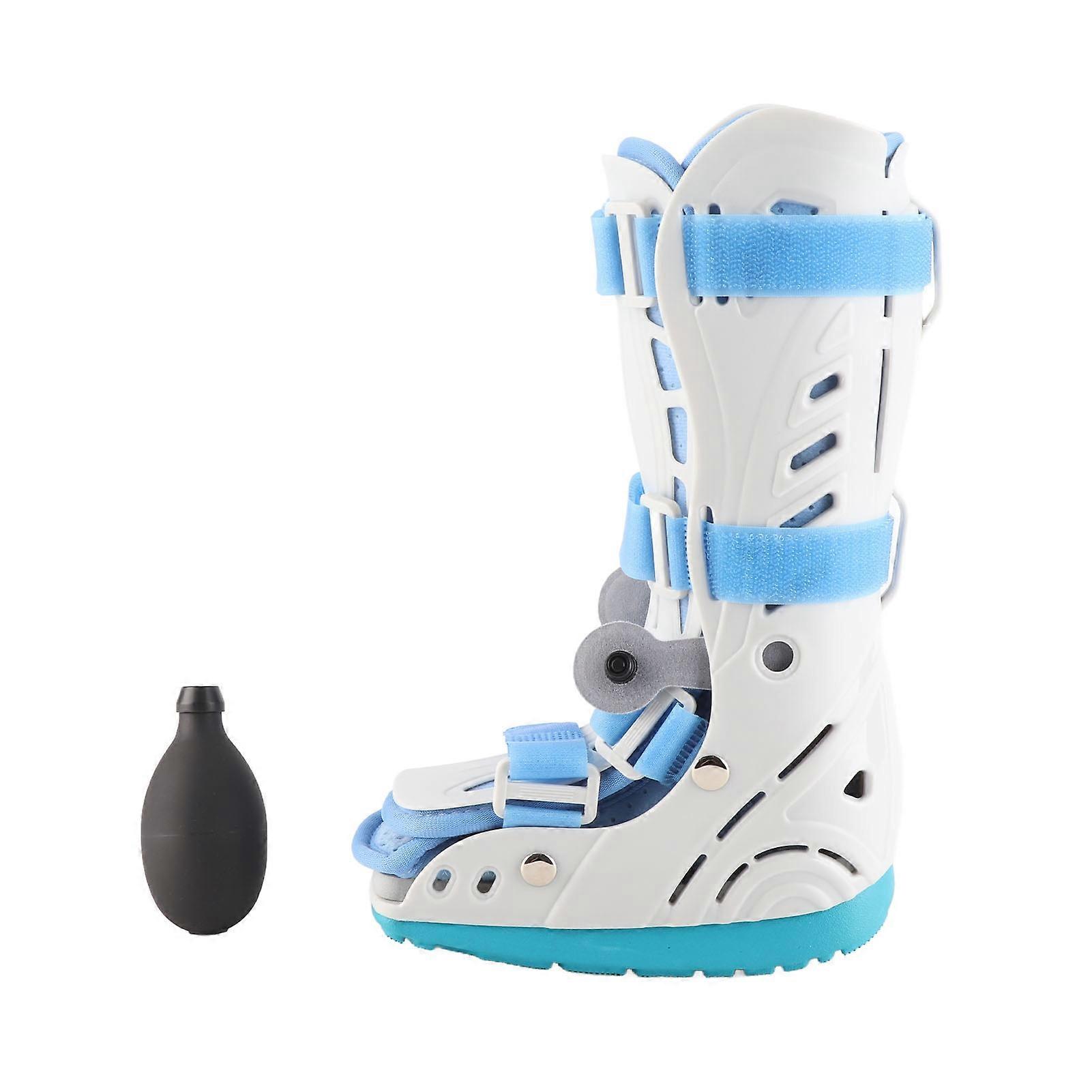 Children Ankle Support Boot Stable Walking Inflatable Achilles Tendon Fixation Boot for Foot Injury Rehabilitation L