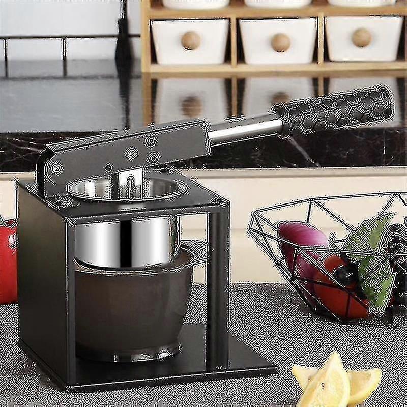 Praska do ziemniaków, wytrzymały tłuczek do ziemniaków z 2 wymiennymi tarczami, prasa do żywności ze stali nierdzewnej do puree ziemniaczanego i warzyw