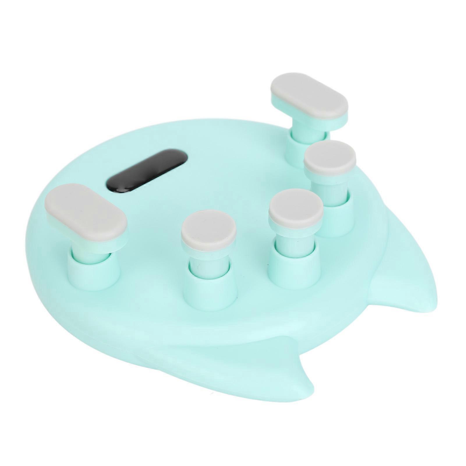 Piano Finger Trainer ABS Silicone Pressing Posture Correction Tool Hand Grip Exerciser for Beginners Practices 