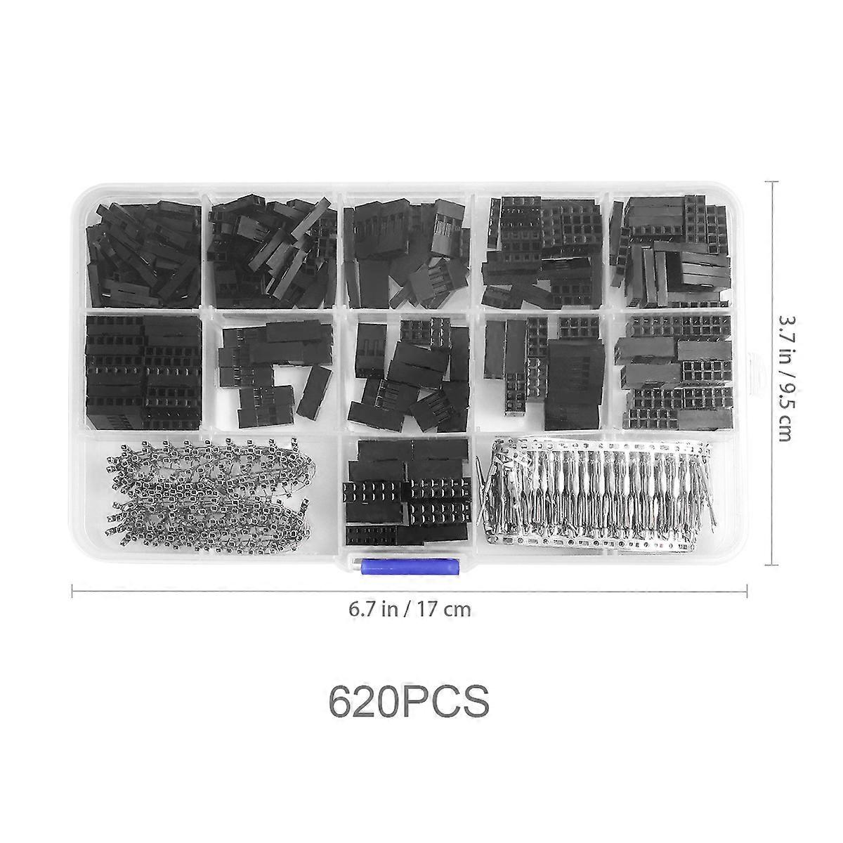 Crimp Pin Connectors Kit with Housing for Versatile Use in Electronics and Appliances