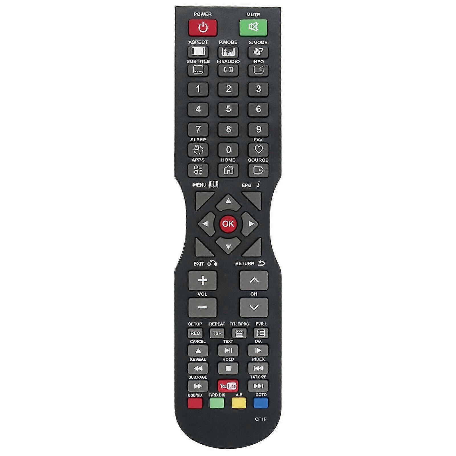 QT1F For SONIQ TV Remote control F40FV17C-AU F40FV17CAU F60FV17A-AU Edition0722