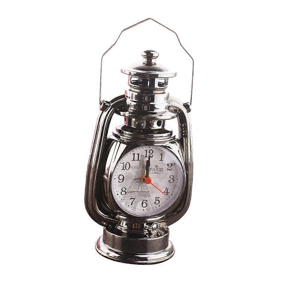 Cute Alarm Clock Vintage Table Clock Time Display Wake Up Alarm For Office Restaurant 1Pack