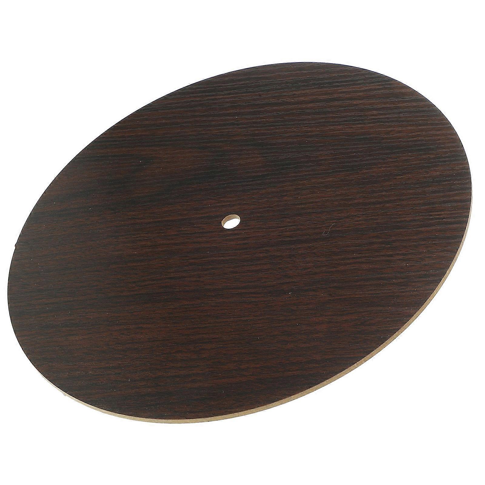 Clock Disc Replacement Diy Clock Making Kit Round Wood Clock Parts Crafts 9.82X9.82X0.39in 1Set