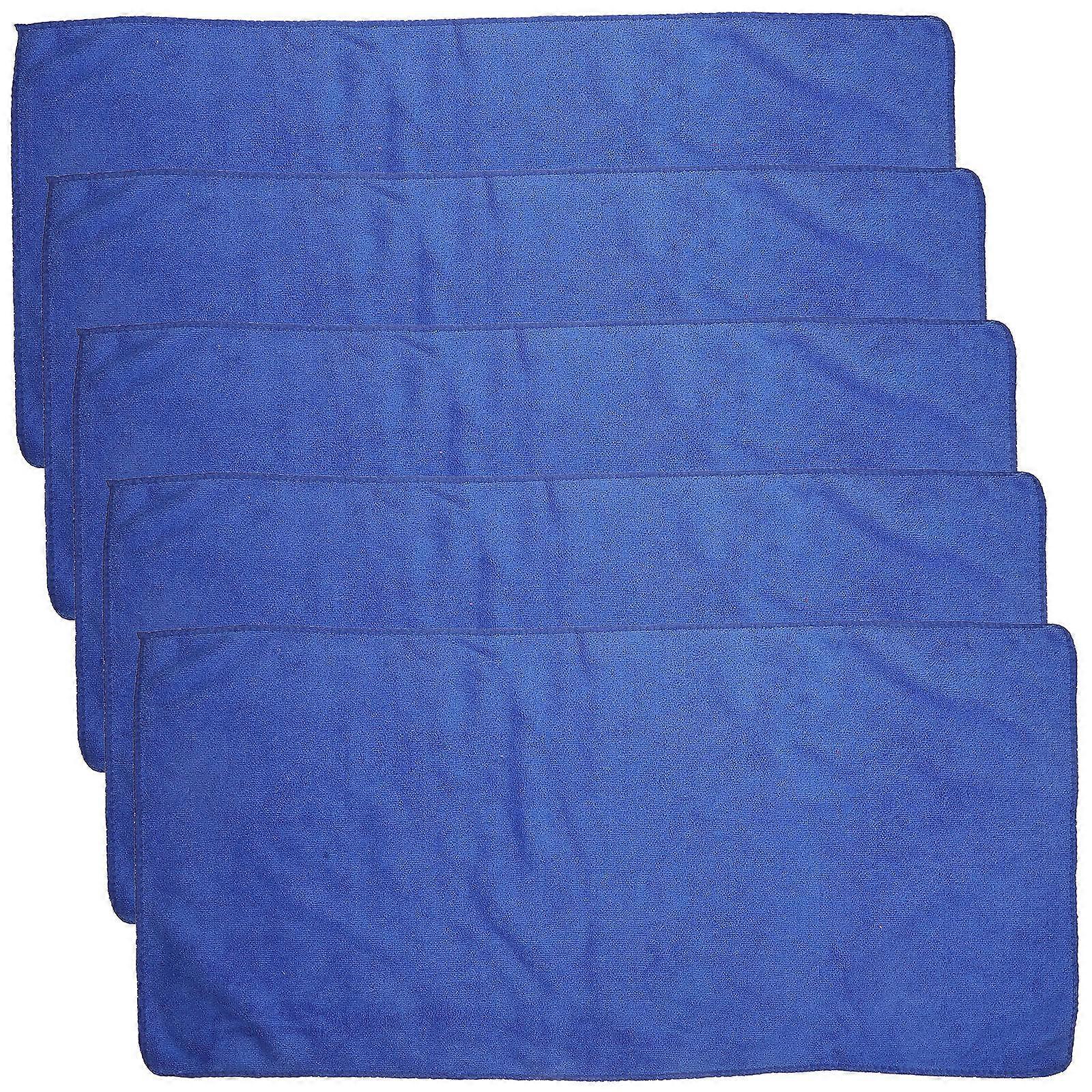 Pet Blankets Urine Pad Small Animals Resting Space Microfiber Gray 5Pcs