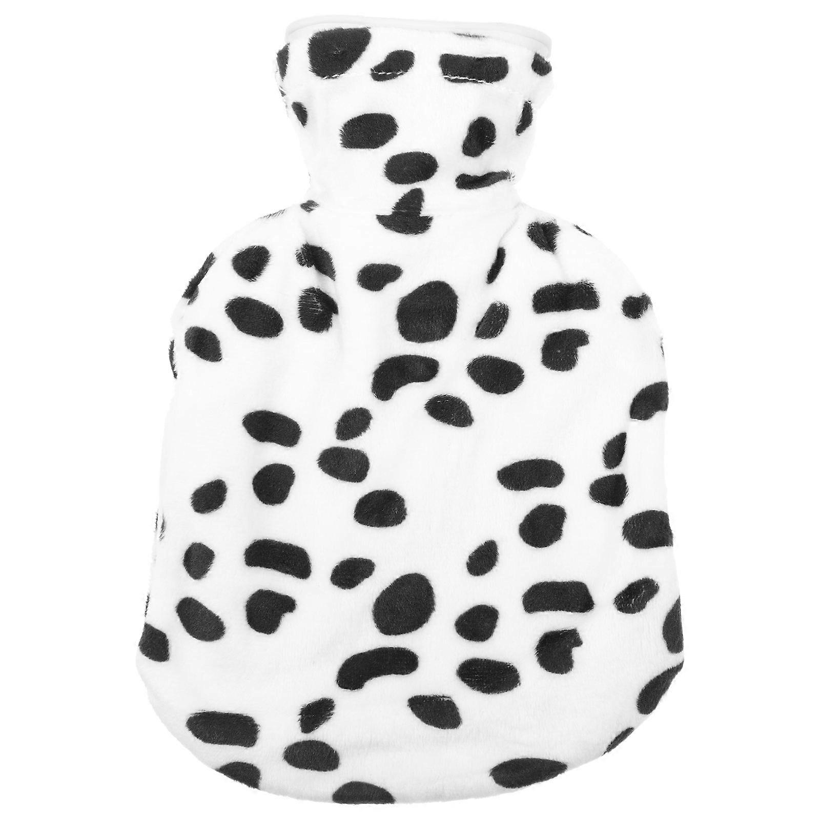 Reusable Hand Warmers Durable Winter Hot-Water Bag Thickened Plush Warm Hands Bag Assorted Color For present for Friends and Relatives 1Pcs
