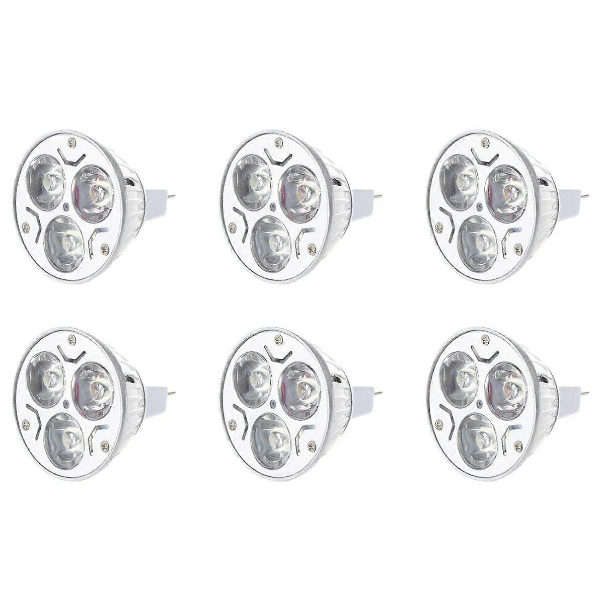 MR16 GU5.3 12V Cool White Light Bulb 3x1W