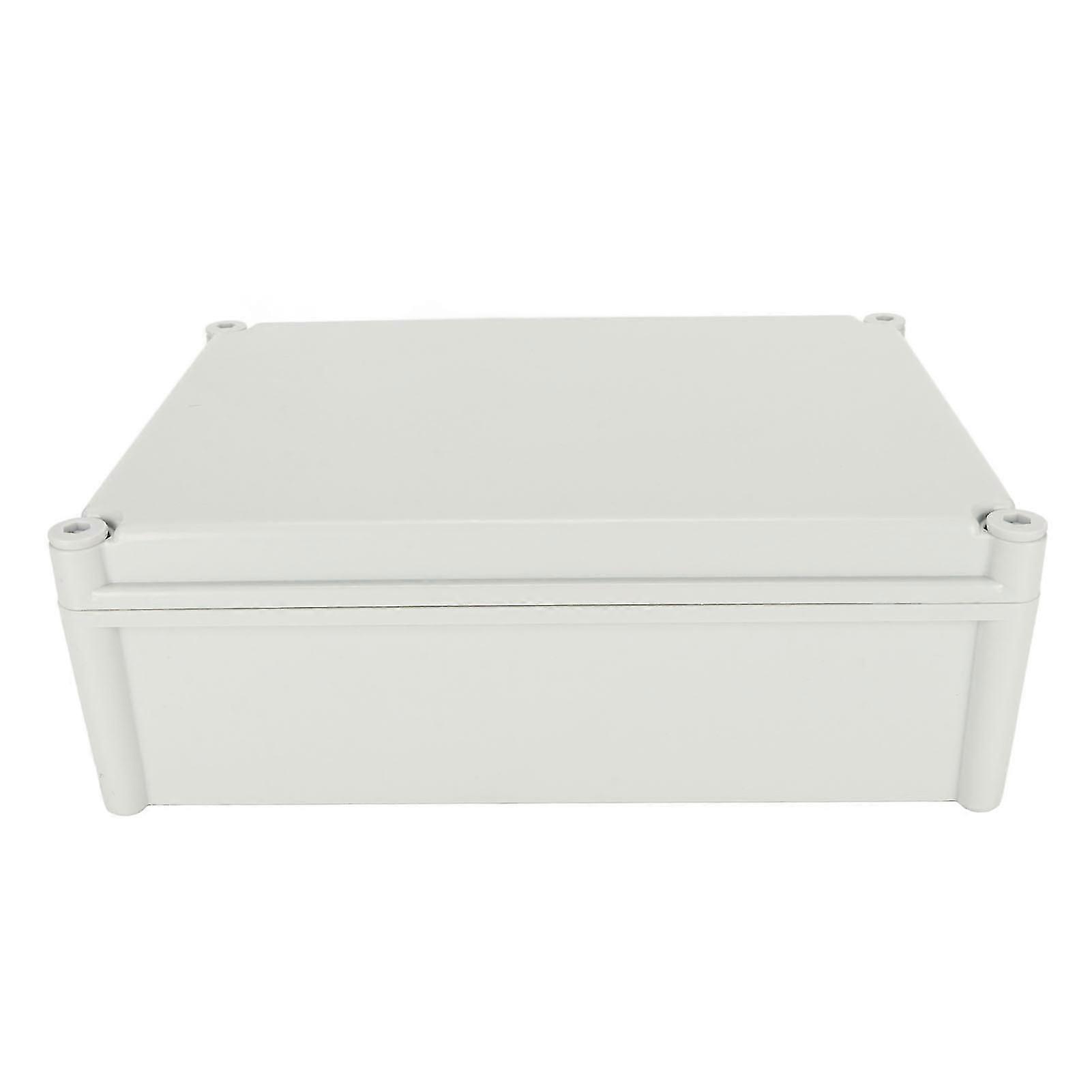 Gray Electrical Junction Box with Mounting Plate IP67 Waterproof Electric Project Case for Engineering