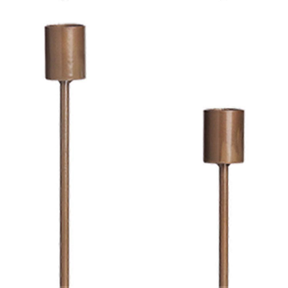 Modern Candlestick Holders Iron Art Craft for Cabinet Table Golden Tall and Narrow 1 Pair