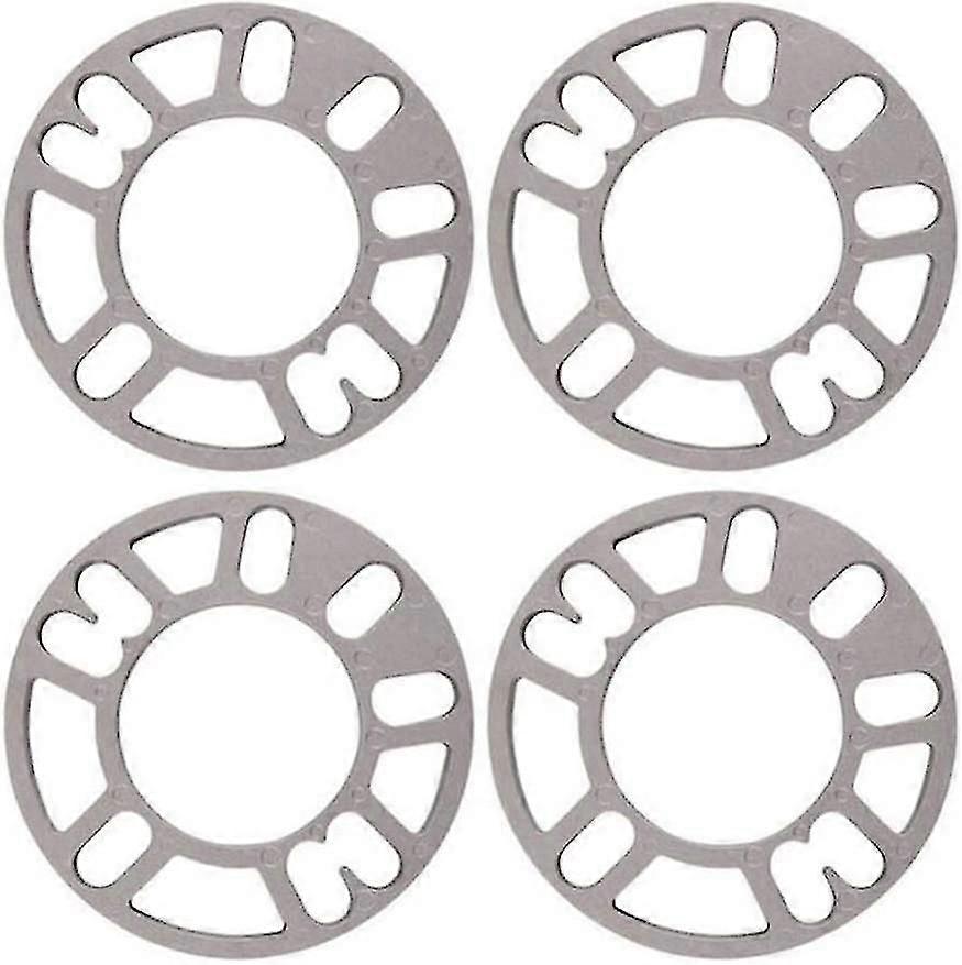 Wheel Spacers Plate Alloy Aluminium 4 5 Stud For Car Universal Pack Of 43mm)