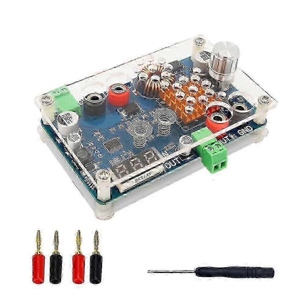 Buck Converter, DC 5-32V to 5-45V 3A Adjustable Module with Voltage Display and Touching Sensor Switch