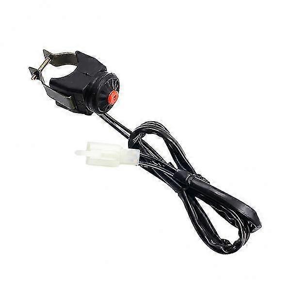 Momentary horn button for pit bike in red color
