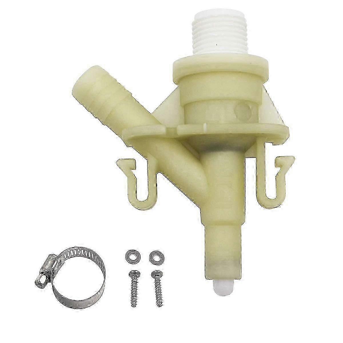 Foot Operated Toilet Water Valve Kit 385311641 - Replacement for 300, 310, 320 Toilets - Easy Install Flush Control System