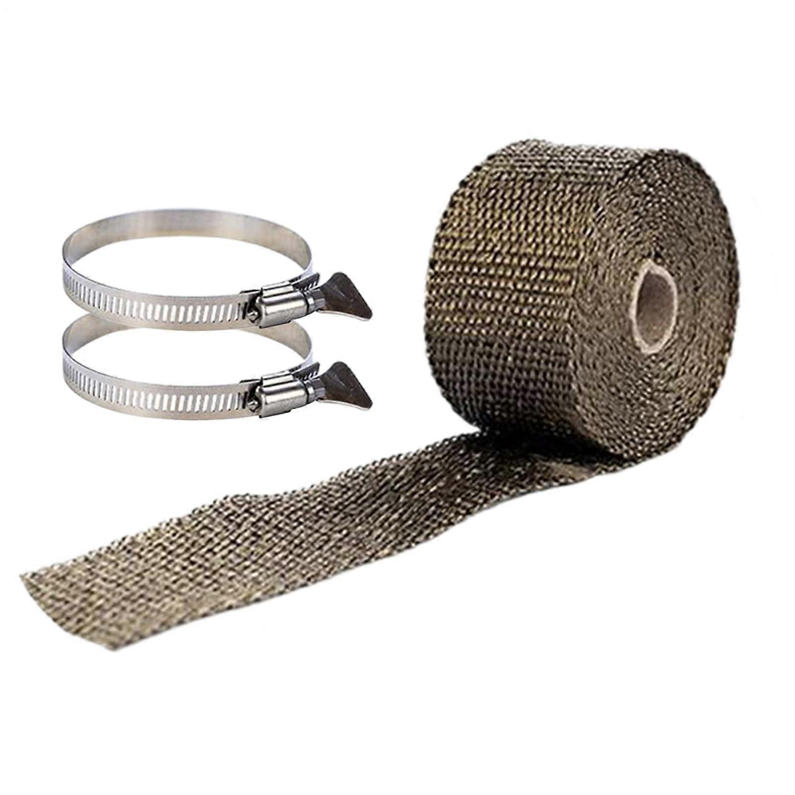 Pipe insulation foil Stove pipe protection, antiscalding removable pipe wrapping tape for heaters, fireplace, electric wire, stove