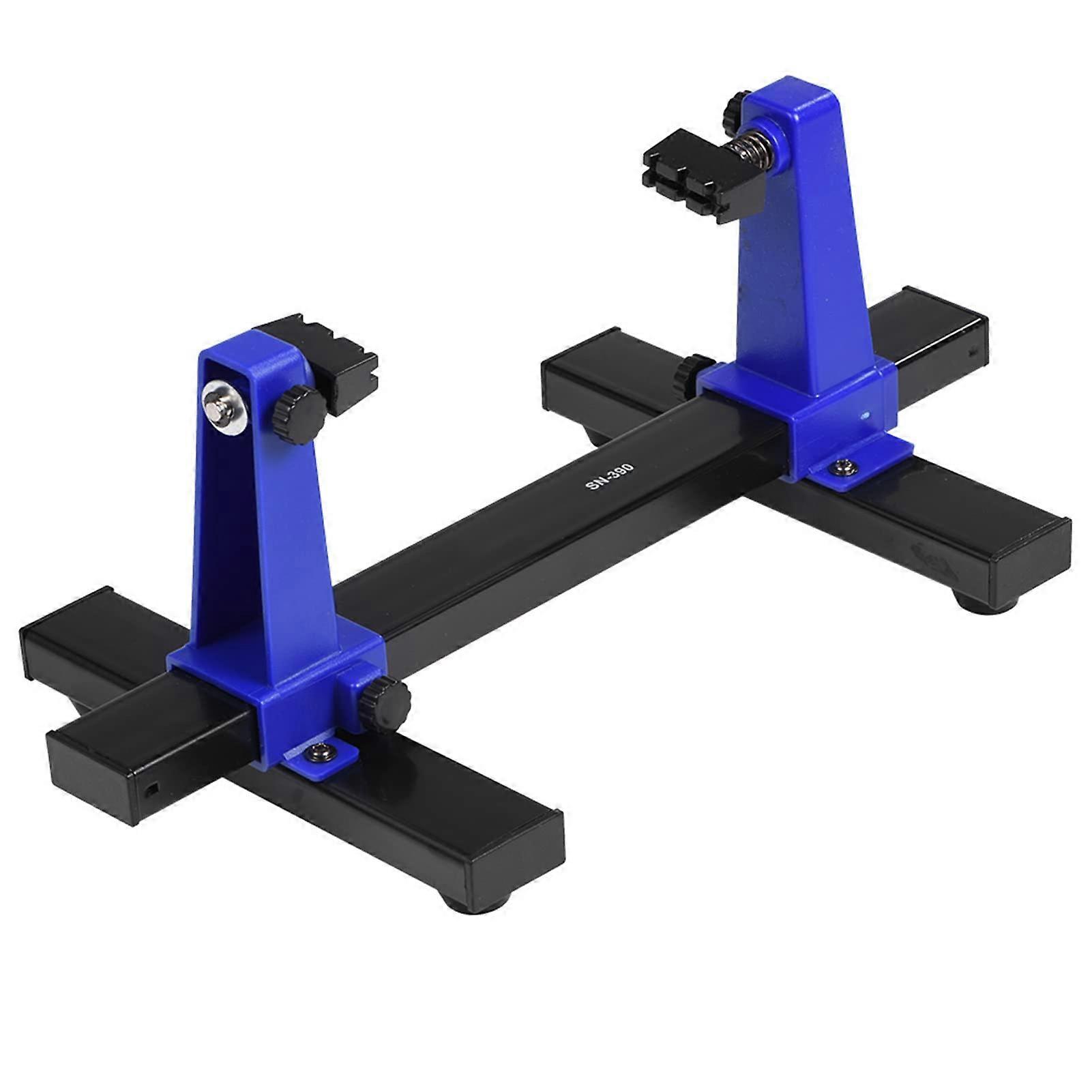 Adjustable 360° PCB Holder, 200 mm Width, 4 Thicknesses, Rubber Base, SN 390