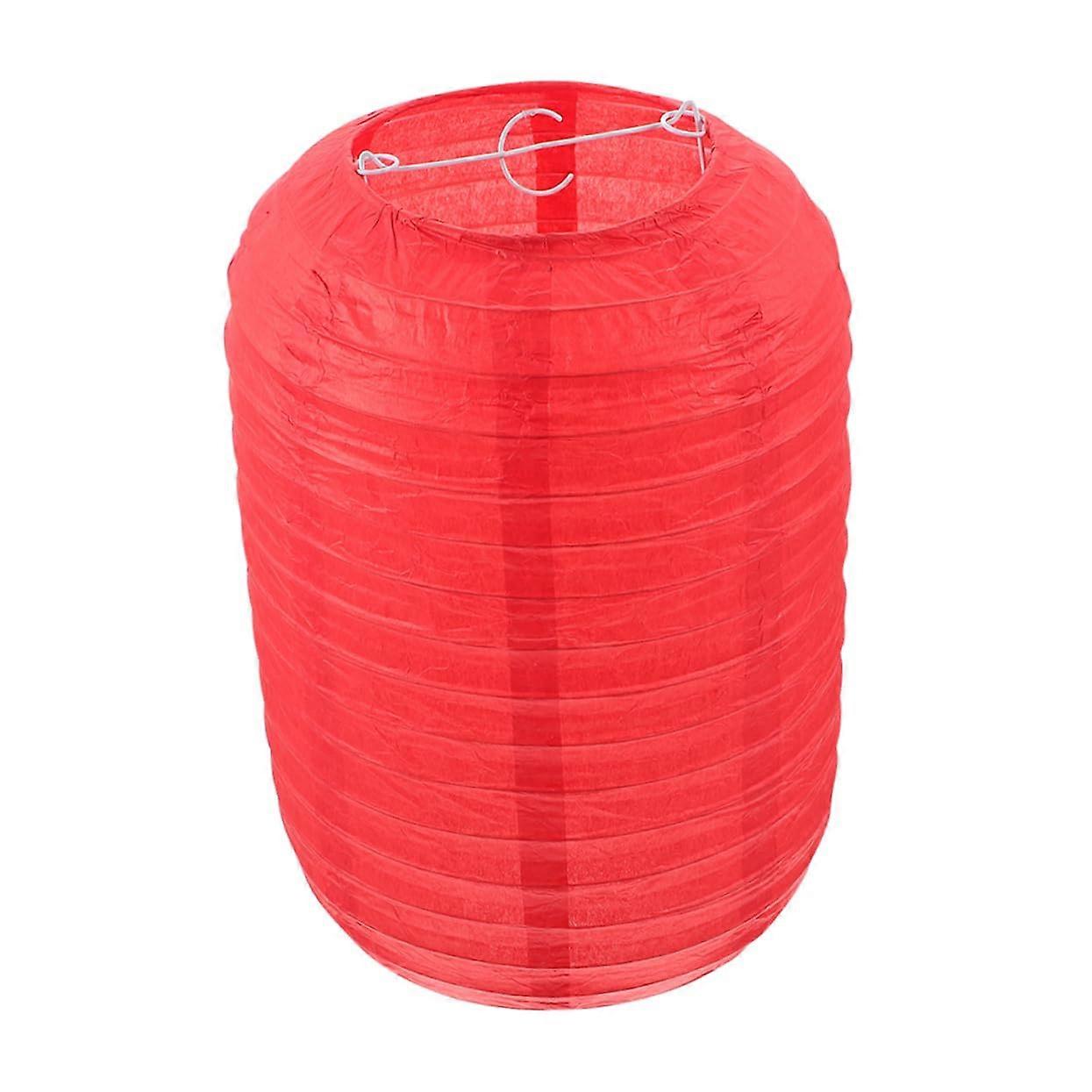 Izakaya Japanese Paper Lantern – Traditional Red Asian Garden Decorations for Sushi Bar and Outdoor Use