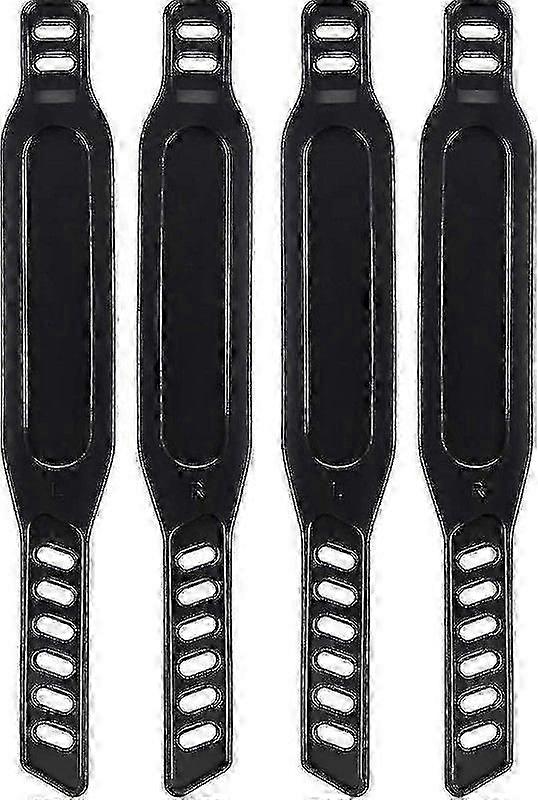 Exercise Bike Pedal Straps Rubber Easy Adjust Pedal Straps Universal Pedal Straps for Exercise Bike