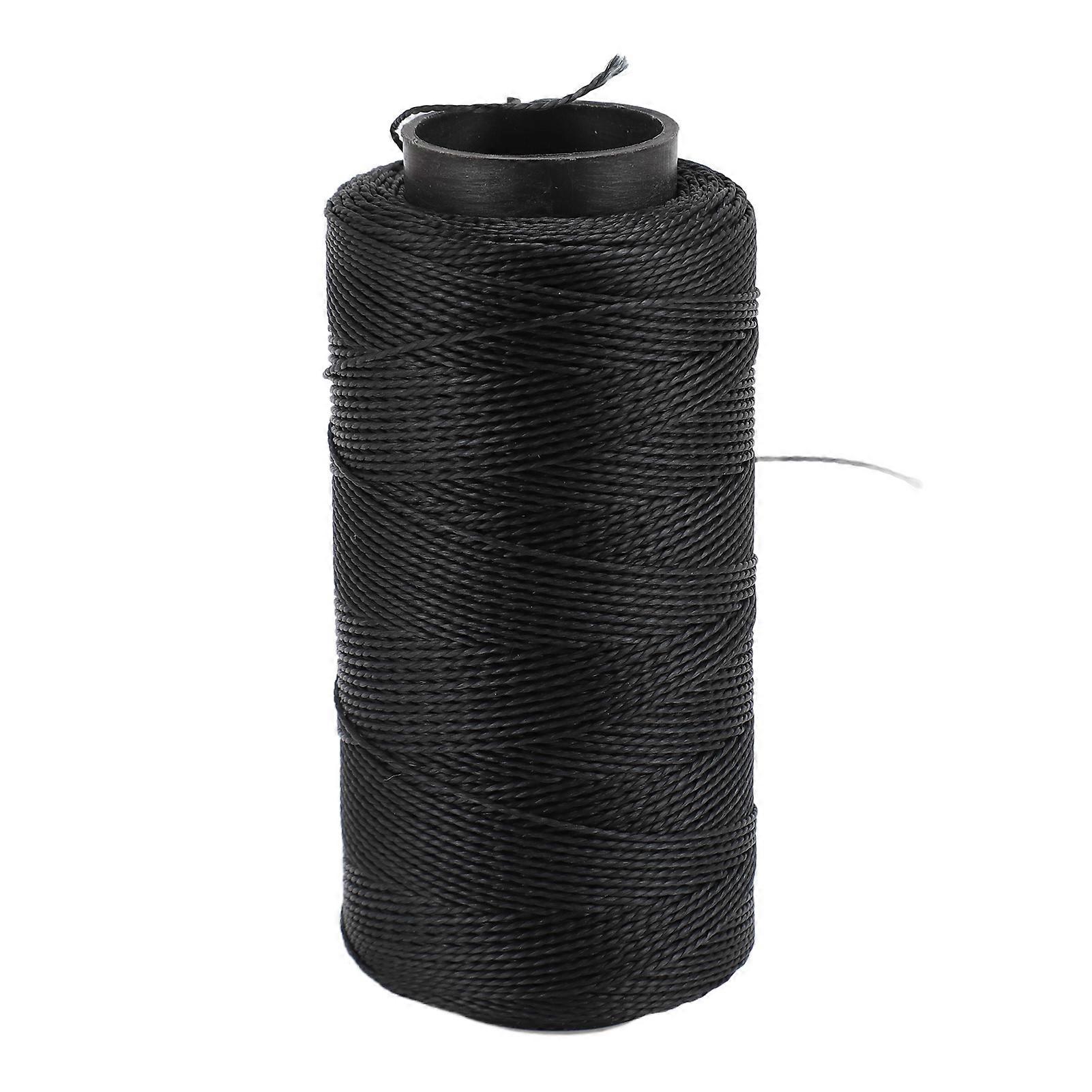 10PCS Sewing Elastic Thread Waterproof Wear Resistant Soft Nylon Black Elastic Thread for DIY Embroidery Quilting and Crafts
