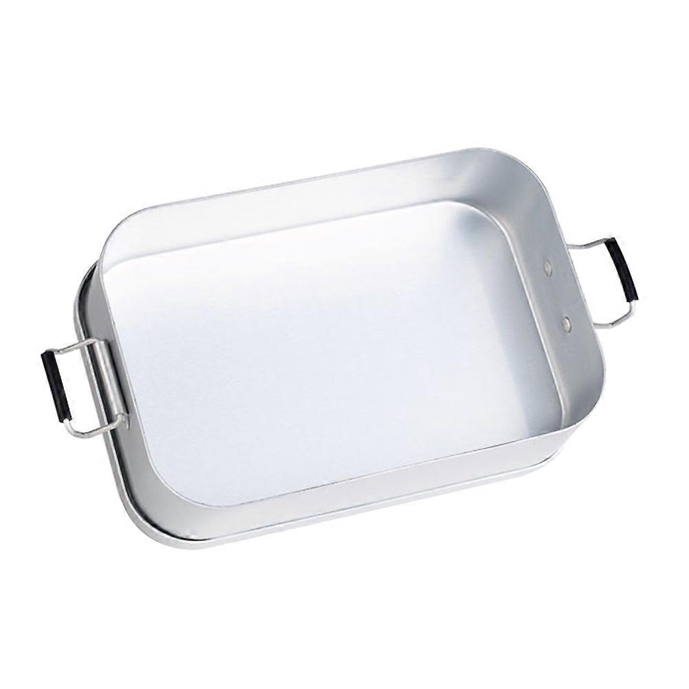 Aluminum Alloy Food Container for Outdoor Picnic Safe and NonToxic with Double Ear Buckles Silver