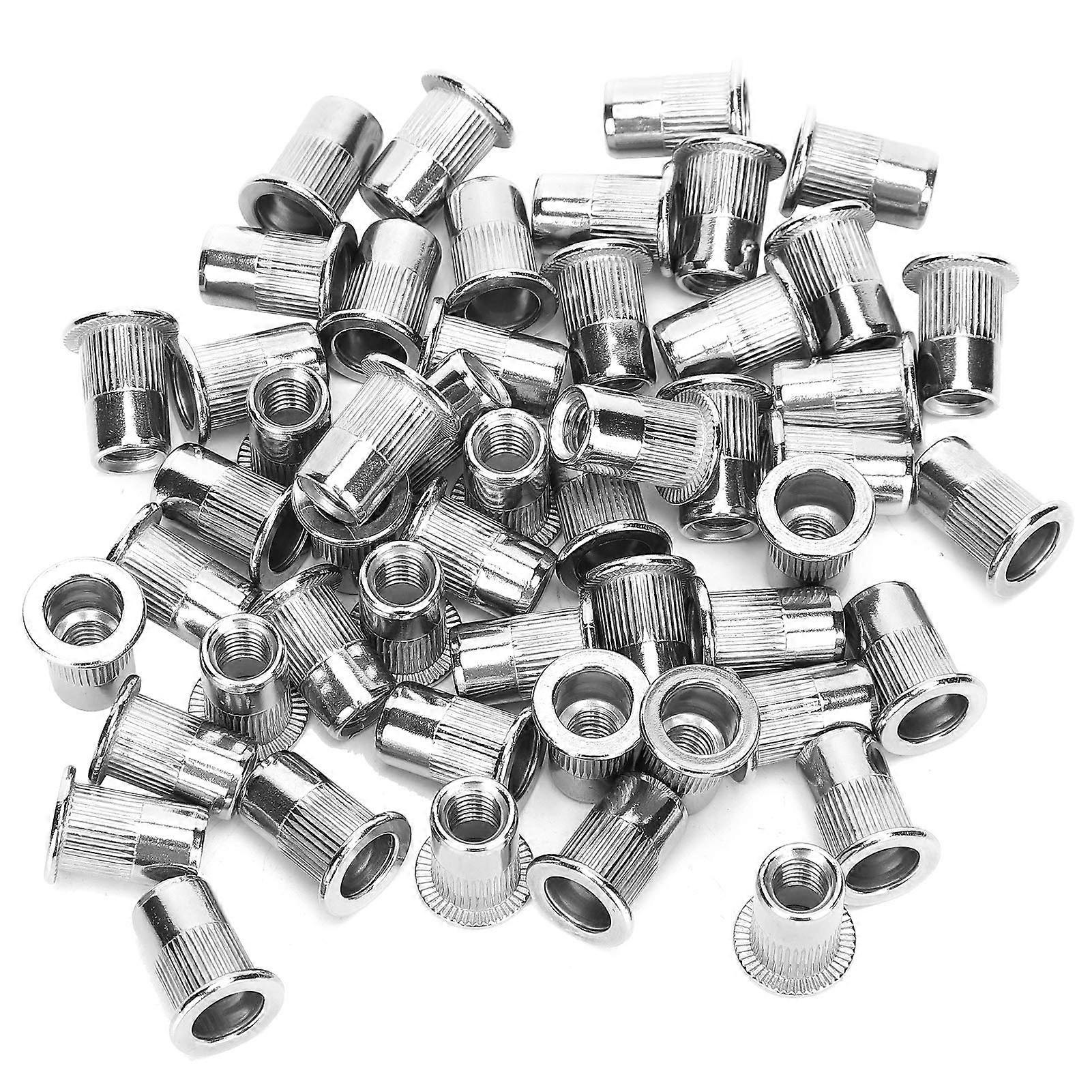 M6 Rivet Nuts, 50 Pieces Blind Rivet Nuts Set
