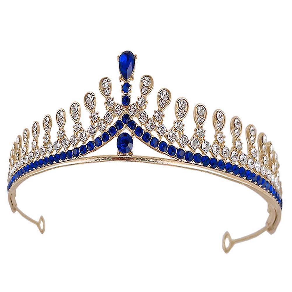 Here's a polished and engaging product description based on your input:
**Elegant Rhinestone Crown Tiara – Perfect for Brides, Bridesmaids &